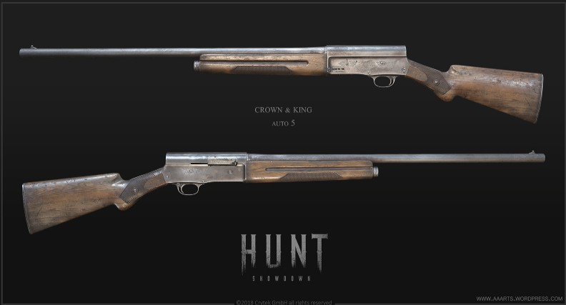 Auto-5 в Hunt Showdown 1896