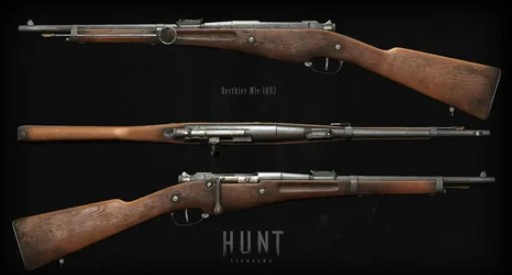 Berthier 1892 Укол в Hunt Showdown 1896