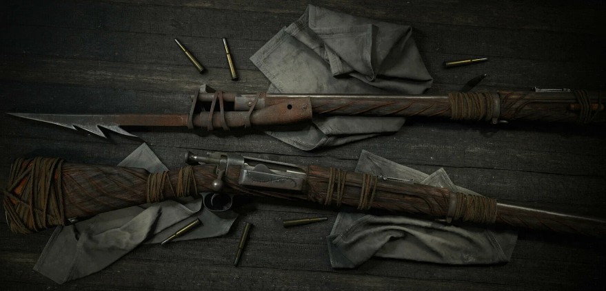 Краг со штыком в Hunt Showdown 1896