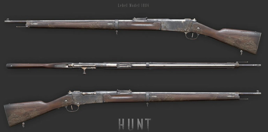 Lebel 1886 в Hunt Showdown 1896
