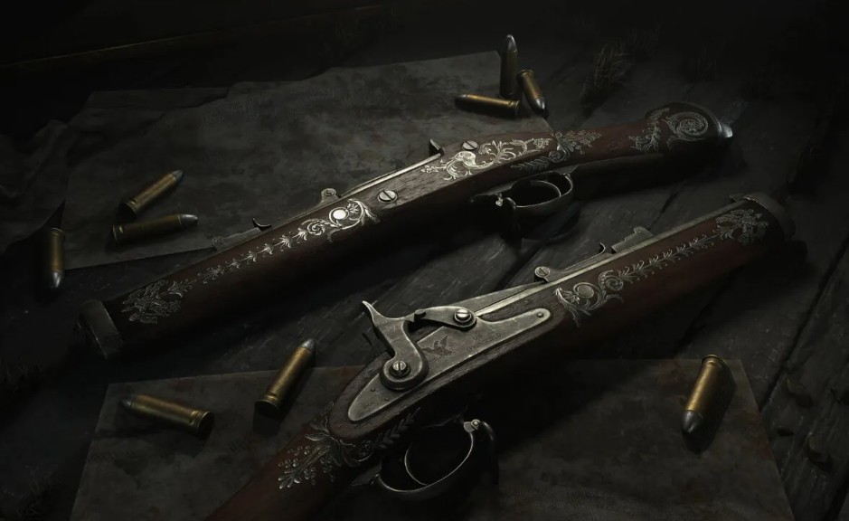 Springfield 1866 Укороченная в Hunt Showdown 1896