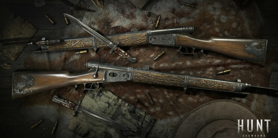 Vetterli 71 со штыком в Hunt Showdown 1896