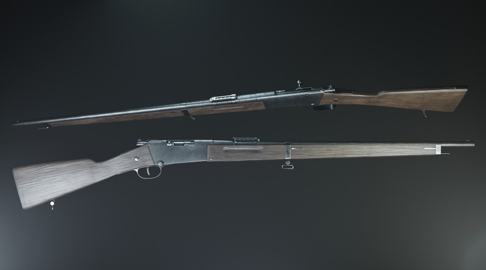 Lebel 1886 Линза в Hunt Showdown 1896