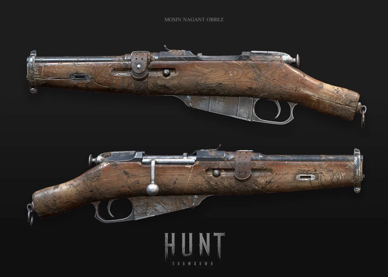 Mosin Obrez с булавой в Hunt Showdown 1896